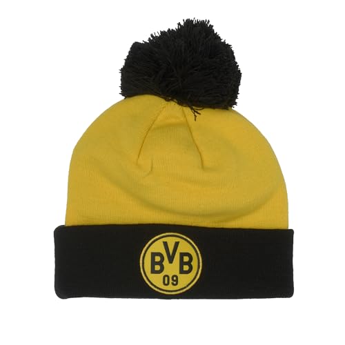 Puma Unisexaccessoires Wintermütze 02555201 BVB ESS POM POM BEANIE Gelb ADULT Puma Unisexaccessoires Wintermütze 02555201 BVB ESS POM POM BEANIE Gelb ADULT von PUMA