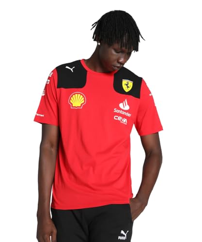 Scuderia Ferrari - 2023 Carlos Sainz Team-T-Shirt - Rot - Männer - Größe: M Scuderia Ferrari - 2023 Carlos Sainz Team-T-Shirt - Rot - Männer - Größe: M von PUMA