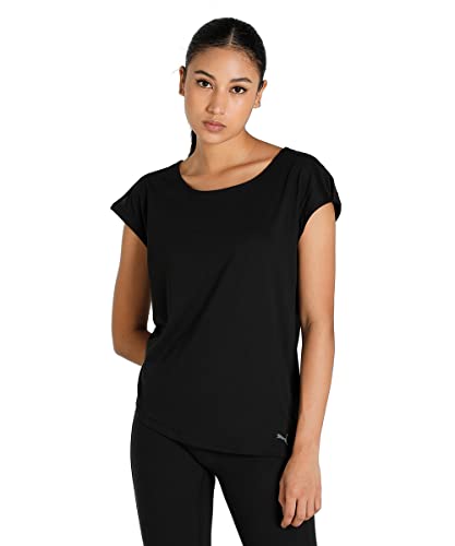 PUMA Damen Studio Foundation Tee Tshirt, schwarz, XS PUMA Damen Studio Foundation Tee Tshirt, schwarz, XS von PUMA