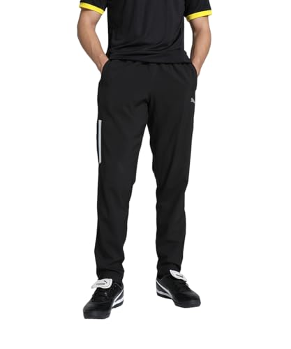 PUMA Herren Teamliga Sideline Bukser Pants, Puma Black-puma White, L EU von PUMA