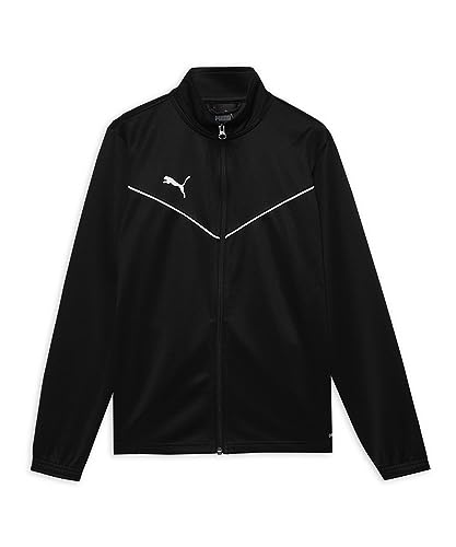 PUMA Unisex Teamrise Training Poly Jacket Jr Sweatshirt, Schwarz (Puma Black-Puma White), 152 EU PUMA Unisex Teamrise Training Poly Jacket Jr Sweatshirt, Schwarz (Puma Black-Puma White), 152 EU von PUMA