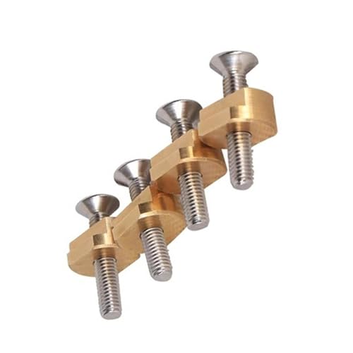 PURFUU 4 Stück Hydrofoils T-Nut Gleitmutter mit Maschinen-Reisschraube, 6 mm Montage und T-Nut-Schrauben dauerhaft von PURFUU