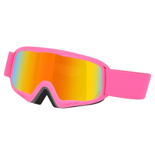 PURFUU Skibrille für Kinder, Jungen, Mädchen, Kleinkinder, Schutz, Snowboardbrille, Outdoor-Sport, Schneebrille, Anti-Beschlag-Skibrille von PURFUU