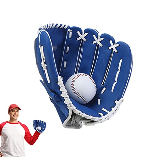 Baseballhandschuhe, Sporthandschuhe aus PU-Leder, gepolstert, Palm Catcher 's Mitt für Jugendliche, professionelle Erwachsene Pacienjo von Pacienjo