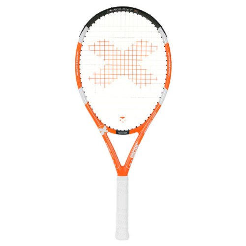 pacific Tennisschläger Speed Comp - bespannt - mit Hülle, orange/ weiss, 3: (4 3/8), PC-0125.03.11 von Pacific