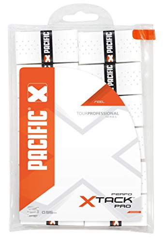 Pacific Unisex Tennis Håndtagsbånd X Tack Pro Perfo Hvid 12 stk Griffband, Weiß, 0.55mm EU Pacific Unisex Tennis Håndtagsbånd X Tack Pro Perfo Hvid 12 stk Griffband, Weiß, 0.55mm EU von Pacific