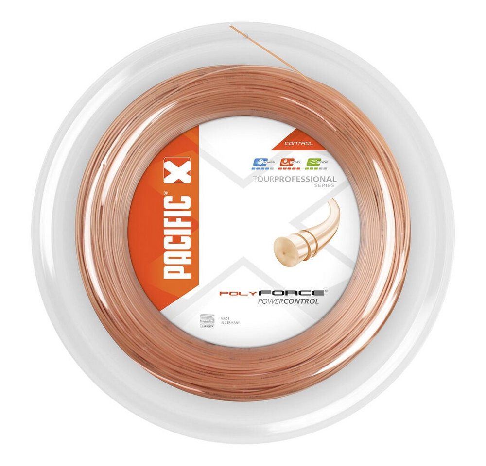 Pacific Tennissaite Poly Force 200m light-orange Pacific Tennissaite Poly Force 200m light-orange von Pacific
