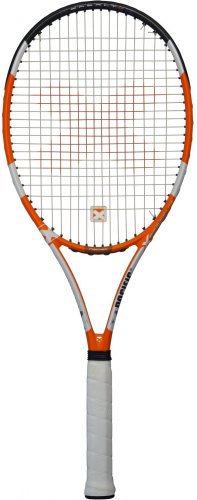 pacific Tennisschläger X FORCE Lite - unbespannt - mit Hülle, orange/ weiss, 1: (4 1/8), PC-0076.01.10 von Pacific