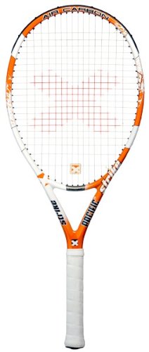 pacific Tennisschläger Strike - bespannt - mit Hülle, orange/ weiss, 1: (4 1/8), PC-0171.01.11 von Pacific