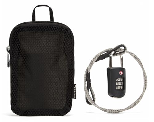 Pacsafe Prosafe 1000 Combination Lock with Steel Cable Black Pacsafe Prosafe 1000 Combination Lock with Steel Cable Black von Pacsafe
