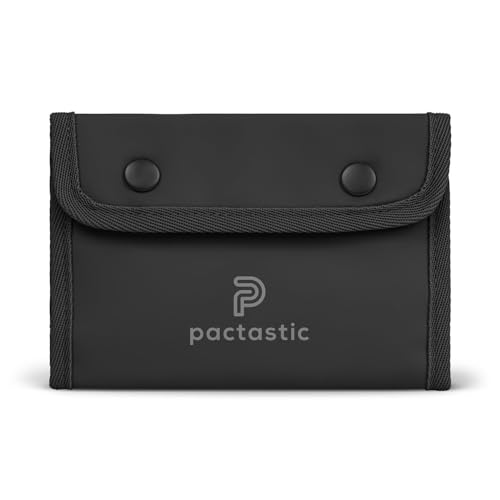 Pactastic Reisepass-Geldbörse mit 6 Kartenfächern & geschütztem Münzfach | 100 g Leichter Reisegeldbeutel für Pässe & Bargeld aus wasserabweisendem veganem Tech-Material | 17,5 x 2,5 x 13 cm Pactastic Reisepass-Geldbörse mit 6 Kartenfächern & geschütztem Münzfach | 100 g Leichter Reisegeldbeutel für Pässe & Bargeld aus wasserabweisendem veganem Tech-Material | 17,5 x 2,5 x 13 cm von Pactastic