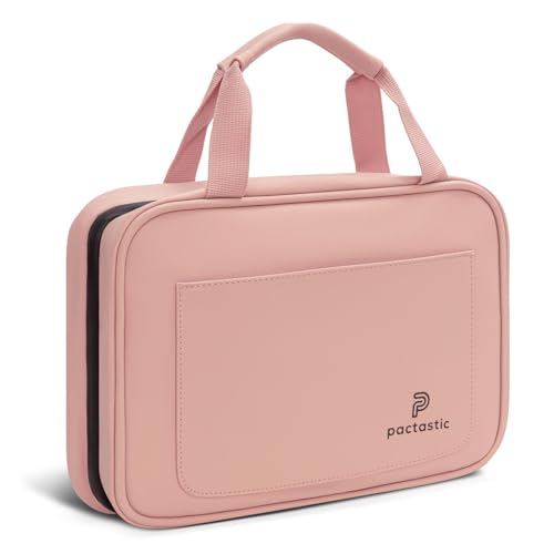 Pactastic aufhängbare Kosmetiktasche mit Tragehenkel | 500 gramm leichter Reise-Kulturbeutel für Pflegeprodukte mit 4 Reißverschlussfächern & wasserabweisendem Material | 30 x 7 x 20 cm Pactastic aufhängbare Kosmetiktasche mit Tragehenkel | 500 gramm leichter Reise-Kulturbeutel für Pflegeprodukte mit 4 Reißverschlussfächern & wasserabweisendem Material | 30 x 7 x 20 cm von Pactastic