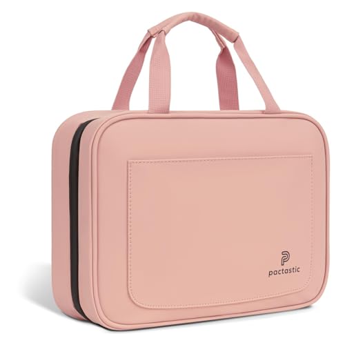 Pactastic aufhängbare Kosmetiktasche mit Tragehenkel | 640 gramm leichter Reise-Kulturbeutel für Pflegeprodukte mit 4 Reißverschlussfächern & wasserabweisendem Material | 33 x 10 x 24 cm Pactastic aufhängbare Kosmetiktasche mit Tragehenkel | 640 gramm leichter Reise-Kulturbeutel für Pflegeprodukte mit 4 Reißverschlussfächern & wasserabweisendem Material | 33 x 10 x 24 cm von Pactastic