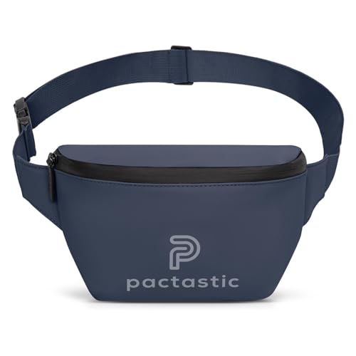 Pactastic Gürteltasche Crossover-Tasche Bauchtasche mit Reißverschlussfach | 160 gramm leichte aus wasserabweisendem veganen Tech-Material | Innentasche für Wertgegenstände 21 x 6 x 14 cm Pactastic Gürteltasche Crossover-Tasche Bauchtasche mit Reißverschlussfach | 160 gramm leichte aus wasserabweisendem veganen Tech-Material | Innentasche für Wertgegenstände 21 x 6 x 14 cm von Pactastic