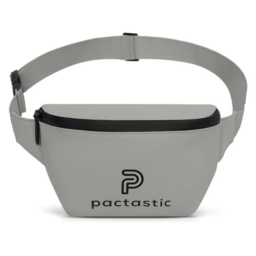 Pactastic Gürteltasche Crossover-Tasche Bauchtasche mit Reißverschlussfach | 160 gramm leichte aus wasserabweisendem veganen Tech-Material | Innentasche für Wertgegenstände 21 x 6 x 14 cm Pactastic Gürteltasche Crossover-Tasche Bauchtasche mit Reißverschlussfach | 160 gramm leichte aus wasserabweisendem veganen Tech-Material | Innentasche für Wertgegenstände 21 x 6 x 14 cm von Pactastic