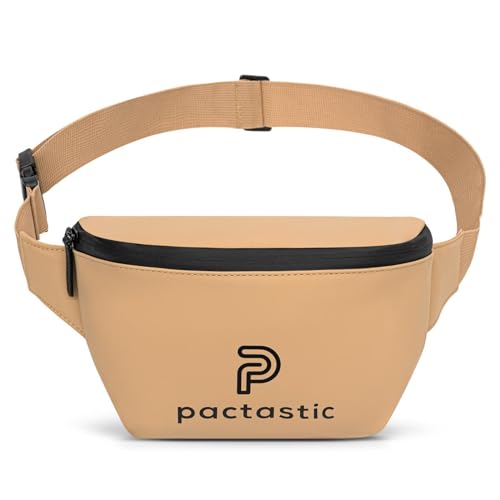 Pactastic Gürteltasche Crossover-Tasche Bauchtasche mit Reißverschlussfach | 160 gramm leichte aus wasserabweisendem veganen Tech-Material | Innentasche für Wertgegenstände 21 x 6 x 14 cm Pactastic Gürteltasche Crossover-Tasche Bauchtasche mit Reißverschlussfach | 160 gramm leichte aus wasserabweisendem veganen Tech-Material | Innentasche für Wertgegenstände 21 x 6 x 14 cm von Pactastic