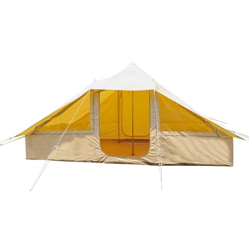 Glamping-Zelt - Wasserdichtes Bell-Zelt Mit Herdanschluss Für Familien-Camping In Allen Jahreszeiten. Baumwoll-Jurte-Zelt von PacuM