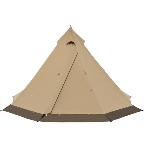 Pyramidenförmiges Tipi-Zelt Für Erwachsene, Outdoor-Camping, Einfache Und Sofortige Installation, wasserdichte 4-Jahreszeiten-Zelte Für Wandern, Trekking von PacuM