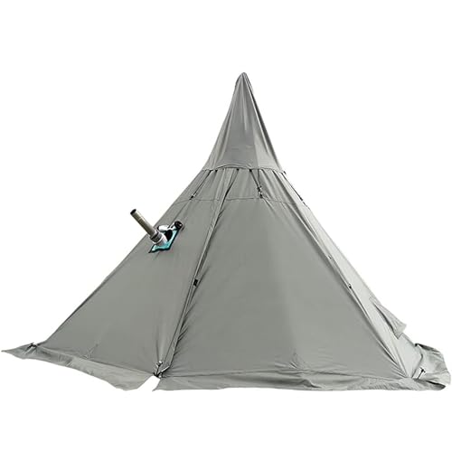 Tipi Hot Tents Outdoor Zelte Tipi Mit Kocherloch Wasserdichtes Familien Pyramidenzelt Camping Rucksack Wandern Bergsteigen Beheizter Unterstand von PacuM