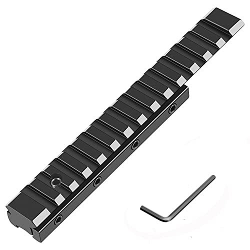 Paike 11mm Dovetail to 21mm Picatinny Rail Convert Adapter - 155mm/6.1" Long Extension Low Profile Scope Mount Converter Adaptor - Base Mount 3/8" to 7/8" Converter Visit The Store Paike 11mm Dovetail to 21mm Picatinny Rail Convert Adapter - 155mm/6.1" Long Extension Low Profile Scope Mount Converter Adaptor - Base Mount 3/8" to 7/8" Converter Visit The Store von Paike