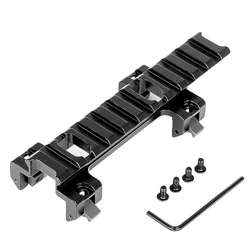 Paike Low Profile Rail 20 mm Weaver/Picatinny Rail Forward Extension Mount Base Adapter für MP5 G3 Paike Low Profile Rail 20 mm Weaver/Picatinny Rail Forward Extension Mount Base Adapter für MP5 G3 von Paike