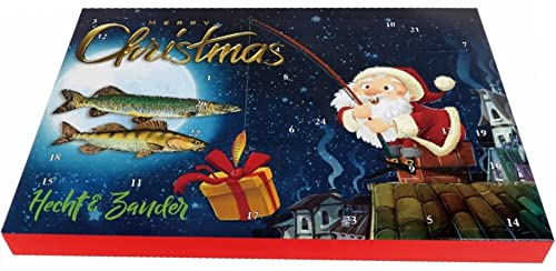 Paladin Adventskalender Hecht/Zander - Angelkalender für Raubfischangler, Kalender für Spinnfischer, Weihnachtskalender für Angler Paladin Adventskalender Hecht/Zander - Angelkalender für Raubfischangler, Kalender für Spinnfischer, Weihnachtskalender für Angler von Paladin