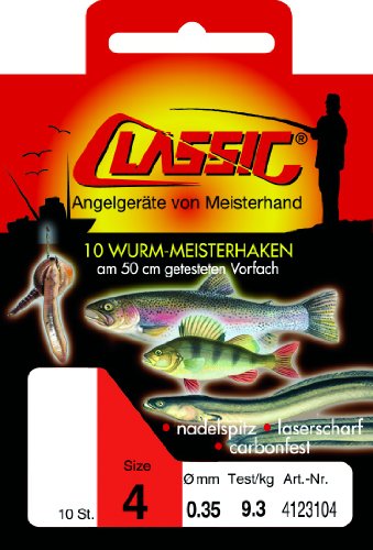 Paladin Classic Wurmhaken gebunden, Größe:2 Paladin Classic Wurmhaken gebunden, Größe:2 von Paladin