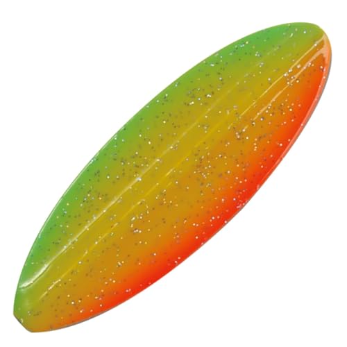 Paladin Forellenblinker 3,5g Durchlaufblinker Trout Tracker Style, Farbe:orange-gelb-grün-Glitter/Oliv-orange-Glitter Paladin Forellenblinker 3,5g Durchlaufblinker Trout Tracker Style, Farbe:orange-gelb-grün-Glitter/Oliv-orange-Glitter von Paladin