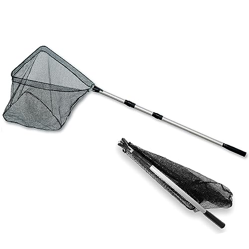 Paladin Kescher ECO 190cm -Kescherstab 3X 45cm Teleskopkescher, Angelkescher, 3-Fach teleskopierbarer Kescherstab, Gesamtlänge: 1,90m, Maschenweite 6x6mm, Kescherkopf 50x50x45cm Paladin Kescher ECO 190cm -Kescherstab 3X 45cm Teleskopkescher, Angelkescher, 3-Fach teleskopierbarer Kescherstab, Gesamtlänge: 1,90m, Maschenweite 6x6mm, Kescherkopf 50x50x45cm von Paladin