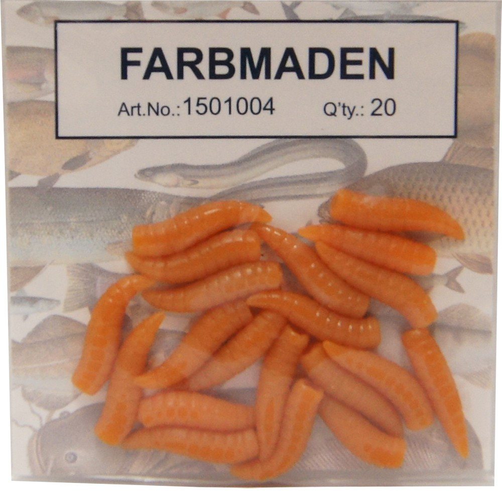 Paladin Kunstköder 20 Gummi Maden Gummimaden Forellenköder Farbmaden Paladin Kunstköder 20 Gummi Maden Gummimaden Forellenköder Farbmaden von Paladin