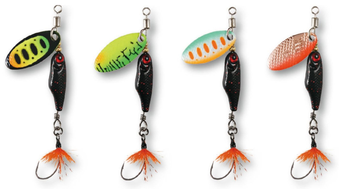 Paladin Kunstköder 4 Paladin Spinner Rotor Guido mit Fischkörper 5,9g - Kunstköder Set Paladin Kunstköder 4 Paladin Spinner Rotor Guido mit Fischkörper 5,9g - Kunstköder Set von Paladin