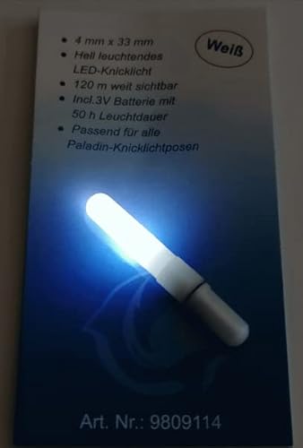 Paladin LED Knicklicht mit Batterie weiÃŸ von Paladin
