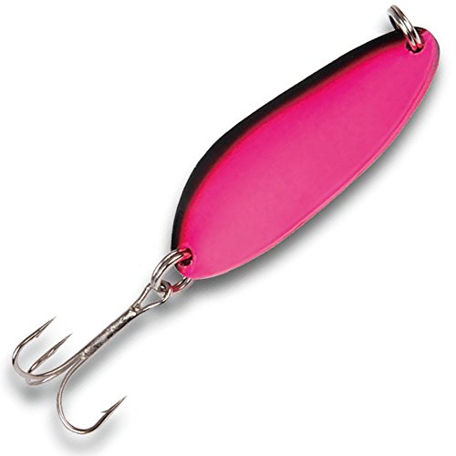 Paladin Meerforellenblinker - Blinker zum Meerforellenangeln, Meerforellenblinker zum Watangeln auf Dorsch & Forelle, Kunstköder, Farbe:schwarz-pink/schwarz-pink, Länge/Gewicht:5.8cm - 17g von Paladin