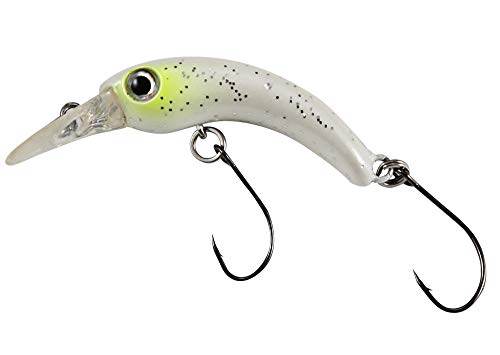 Paladin Mini Curvy Wobbler L 4,2cm 3g Float - Forellenwobbler, Farbe:weiß-Glitter Paladin Mini Curvy Wobbler L 4,2cm 3g Float - Forellenwobbler, Farbe:weiß-Glitter von Paladin