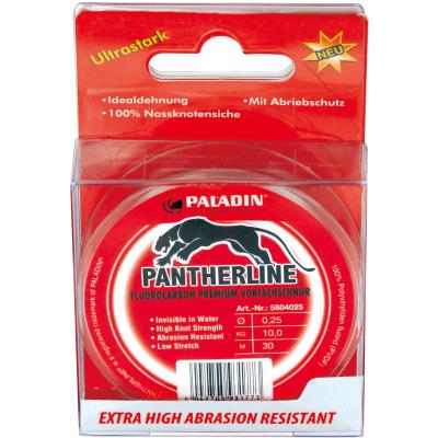 Paladin Pantherline Fluoro Carbon Vorfachschnur 30m 0,16mm von Paladin
