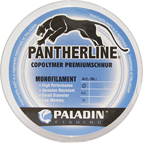 Paladin Pantherline Schnur 300m, monofile Angelschnur, Durchmesser/Tragkraft:0.20mm / 4.5kg Tragkraft von Paladin