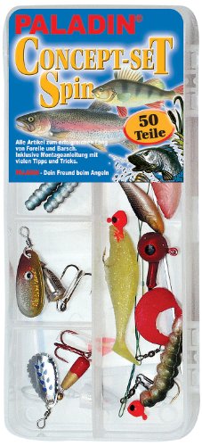 Paladin Set: Angelschnüre-haken Spinset Forelle/barsch, farbig, 4300006 Paladin Set: Angelschnüre-haken Spinset Forelle/barsch, farbig, 4300006 von Paladin