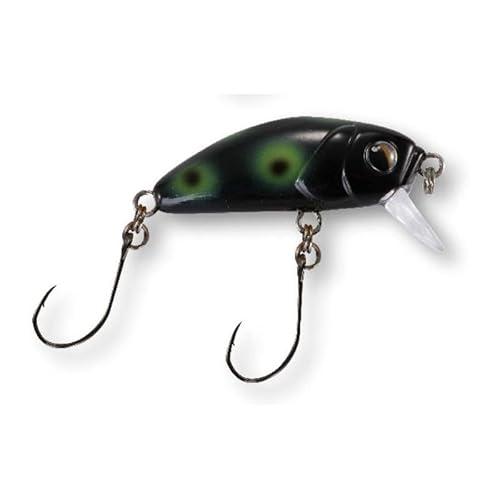 Paladin TF Wobbler Crazy Diver 3,5cm 2,4g sinkend - Forellenwobbler, Farbe:schwarz-grün von Paladin