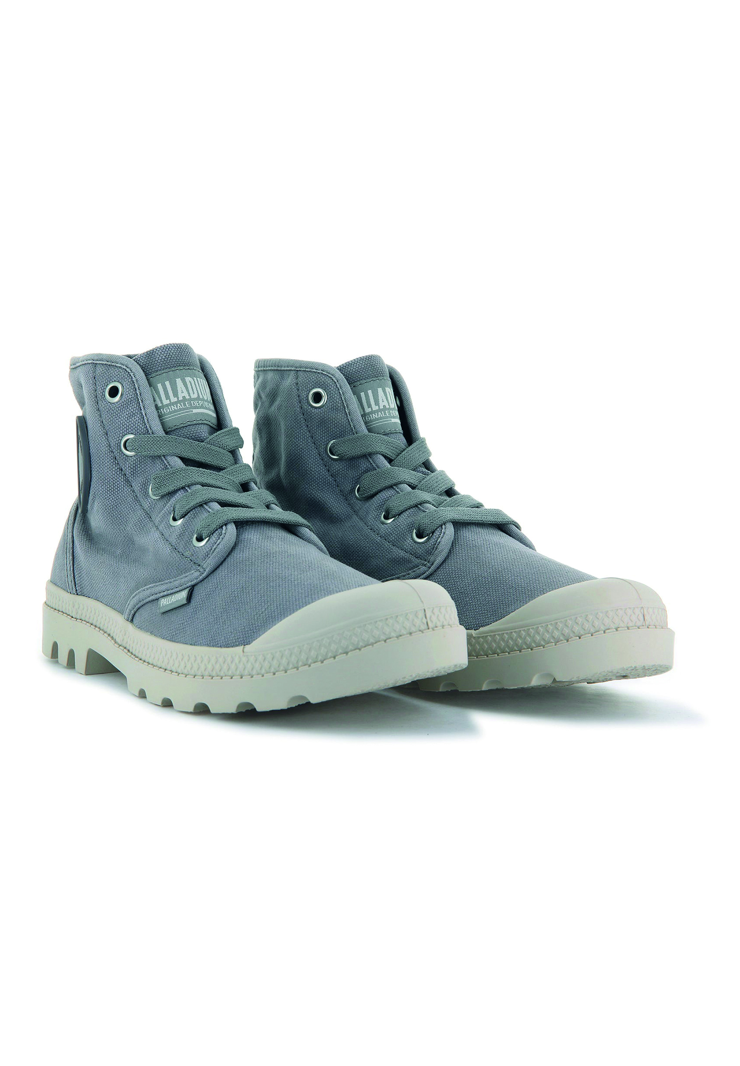 PALLADIUM Damen US Pampa Hi Boots Stiefelette 92352 grau von Palladium