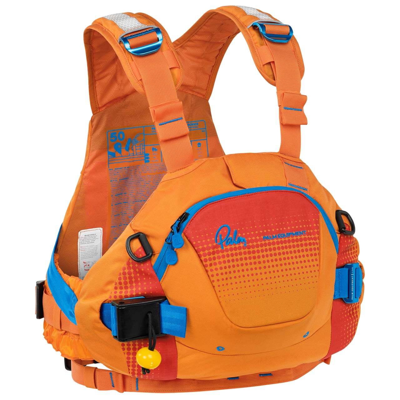 Palm FXr PFD - Sherbet/Mandarin, XL/XXL von Palm Equipment}