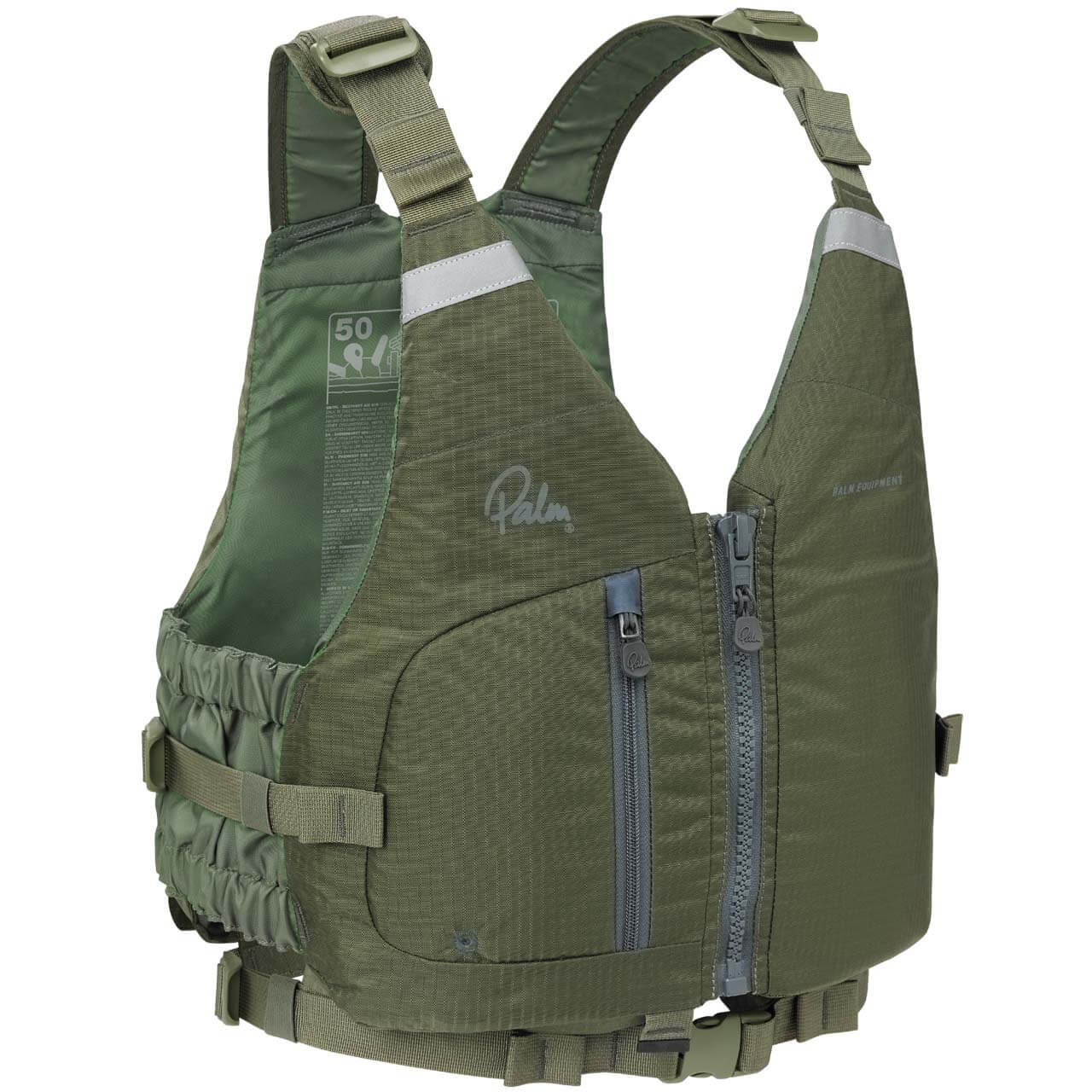 Palm Meander Schwimmweste - Olive, XS/S Palm Meander Schwimmweste - Olive, XS/S von Palm Equipment