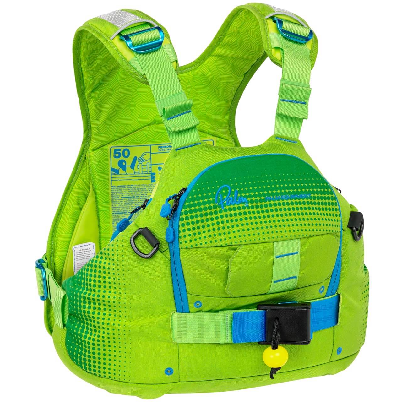 Palm Nevis PFD - Lime/Mint, XL/XXL Palm Nevis PFD - Lime/Mint, XL/XXL von Palm Equipment