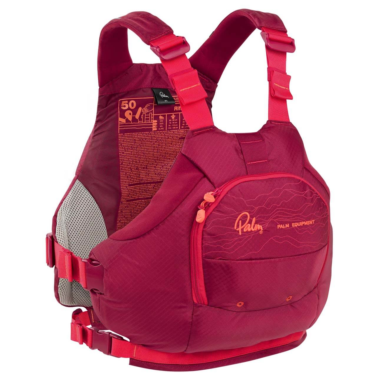 Palm Riff PFD - Chilli, M/L Palm Riff PFD - Chilli, M/L von Palm Equipment