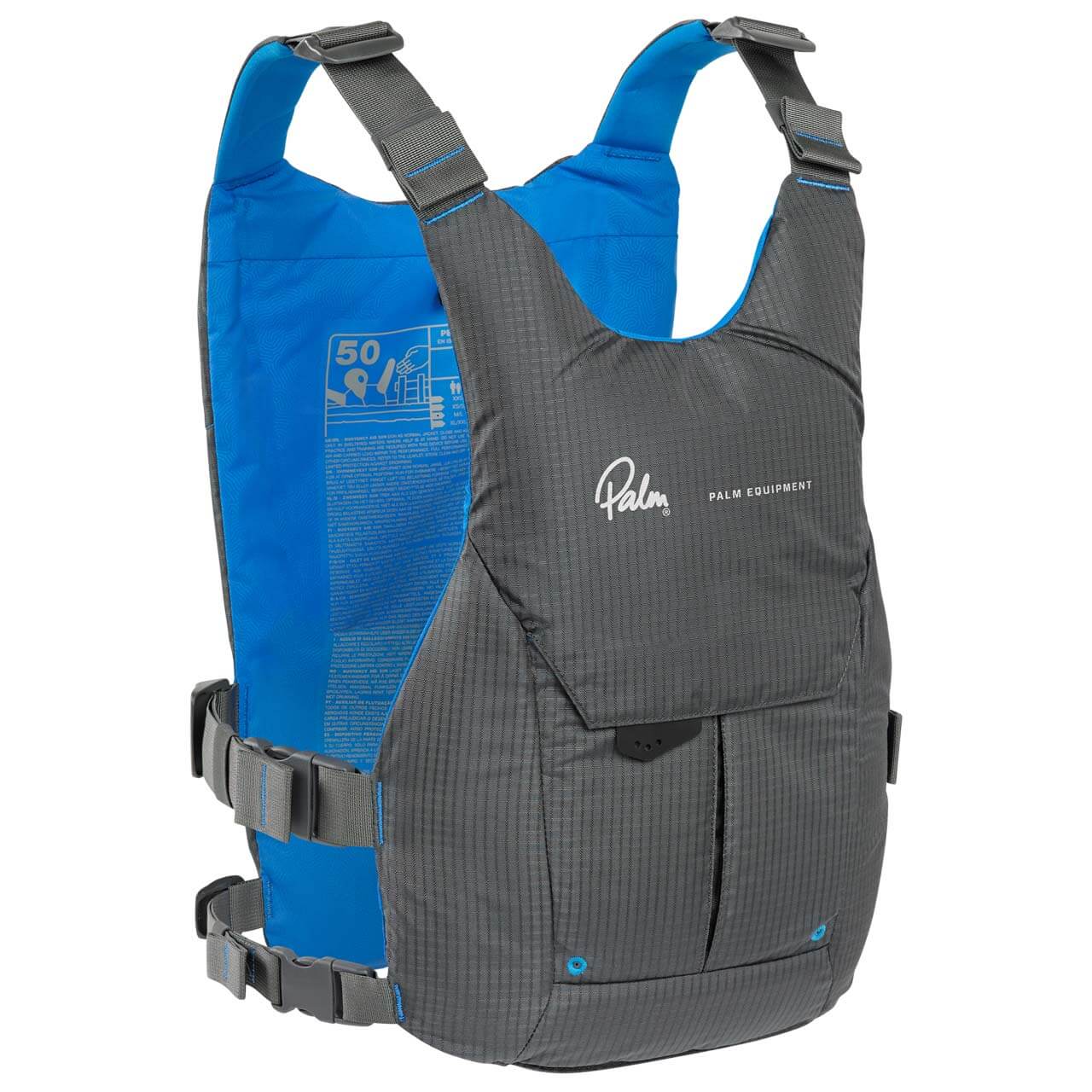 Palm Solo Schwimmweste - Jet Grey, XXS Palm Solo Schwimmweste - Jet Grey, XXS von Palm Equipment