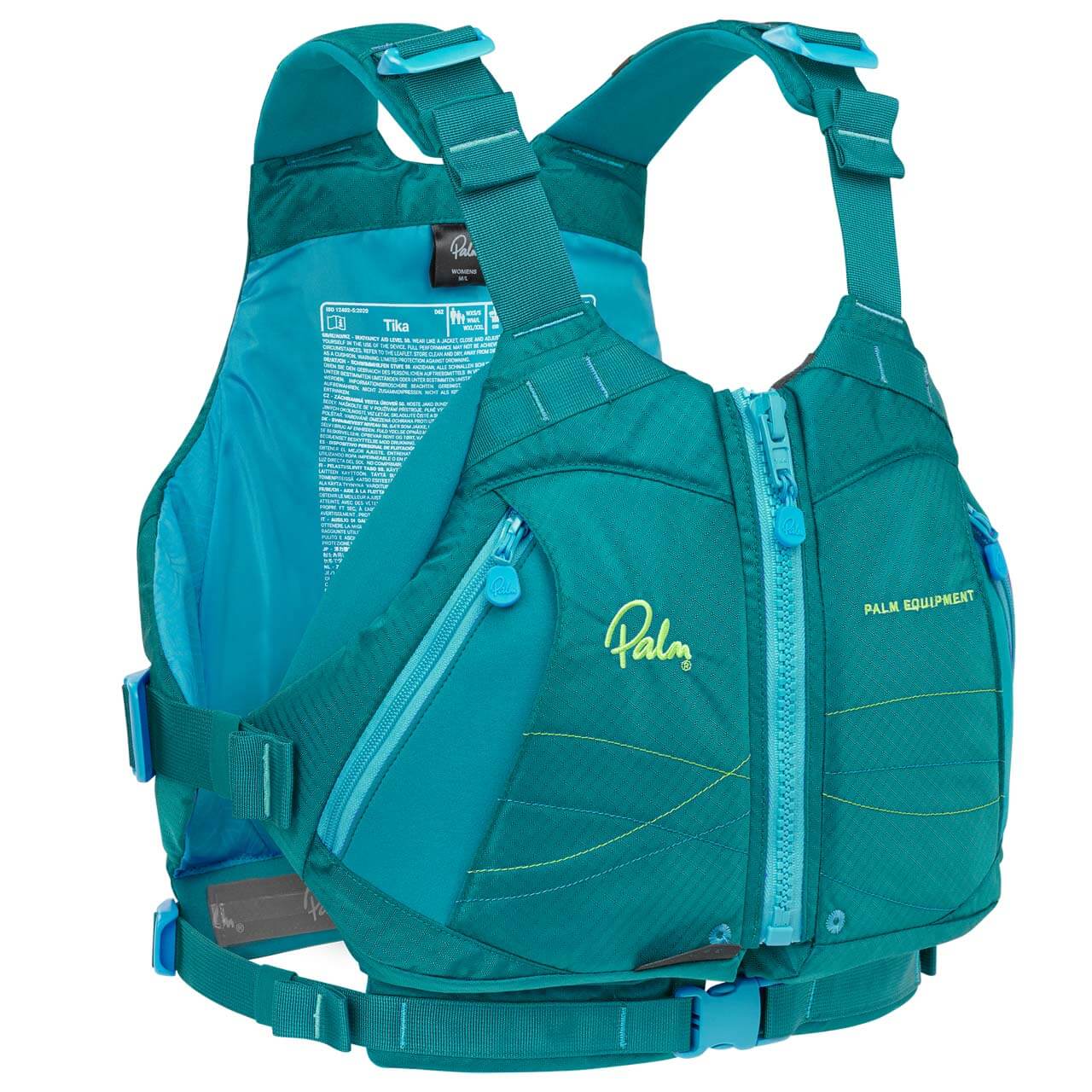 Palm Tika Womens PFD - Teal, WXS/S von Palm Equipment}