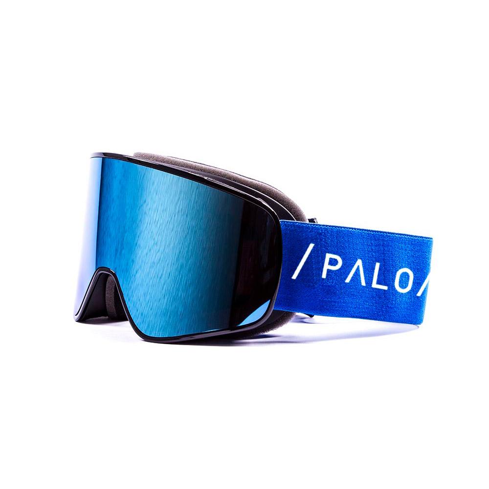 Paloalto Sanford Ski Goggles Schwarz Blue Revo / Spherical / Anti Fog / Anti Scratch/CAT3 von Paloalto