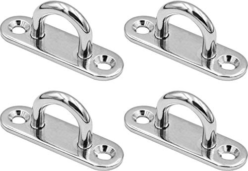 Pangaea Tech Edelstahl Augplatte 5mm 4er Set - rostfreie Decksplatte, Wandbefestigung, Riemenkrampe und Befestigungsöse Pangaea Tech Edelstahl Augplatte 5mm 4er Set - rostfreie Decksplatte, Wandbefestigung, Riemenkrampe und Befestigungsöse von Pangaea Tech