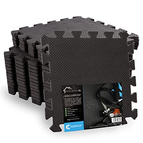 Schutzmatten Set Puzzlematte Bodenschutz Matte - 72 Puzzle Bodenschutzmatten Unterlegmatte | Fitnessmatte Turnmatte Sportmatte Trainingsmatte Boden Schutz, Sport Fitnessraum Keller Garage Fitness Pool Schutzmatten Set Puzzlematte Bodenschutz Matte - 72 Puzzle Bodenschutzmatten Unterlegmatte | Fitnessmatte Turnmatte Sportmatte Trainingsmatte Boden Schutz, Sport Fitnessraum Keller Garage Fitness Pool von Panorama24