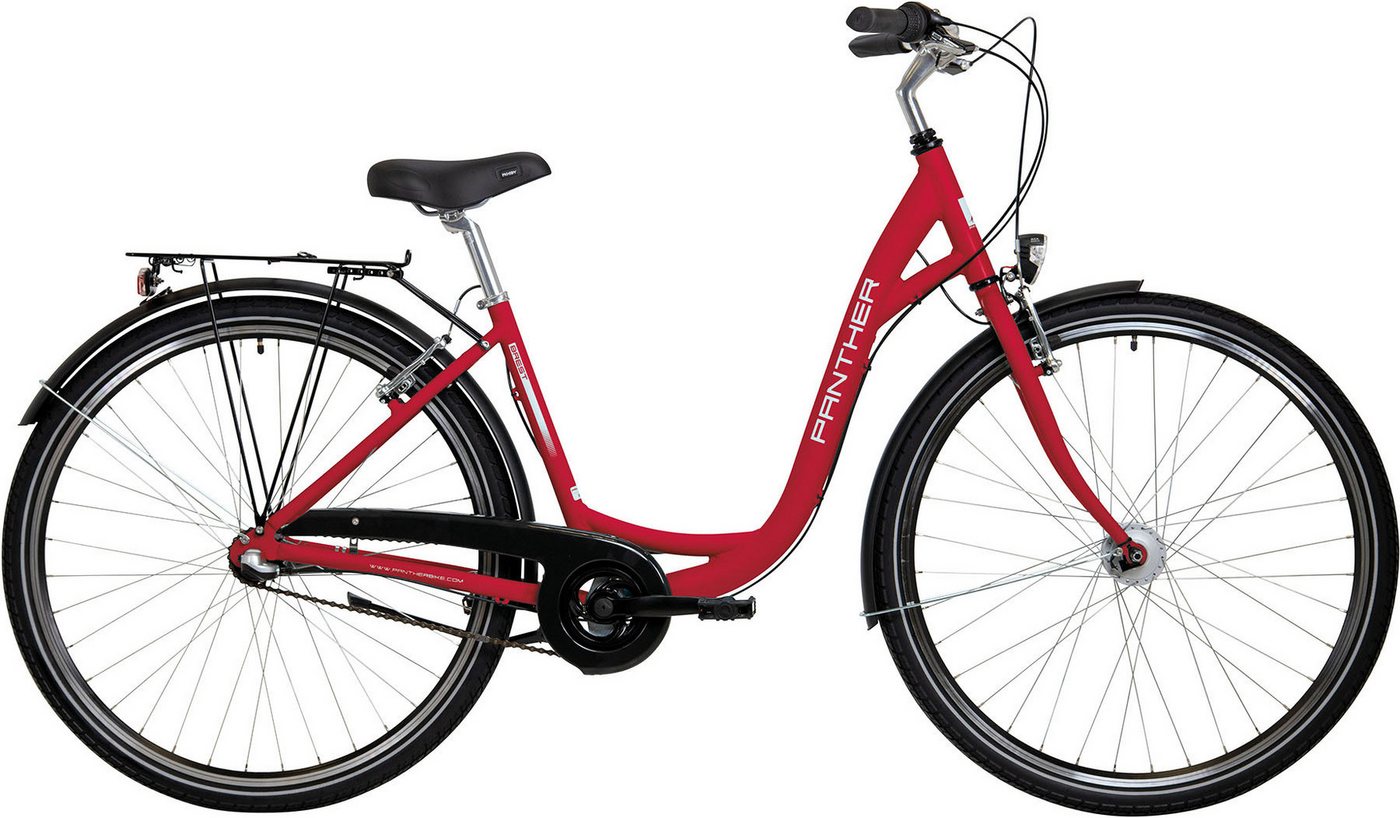Panther Cityrad, 3 Gang Shimano, Nabenschaötung, Citybike 28 Zoll "Caraz 1.0" Damen 3-Gang ND Panther Cityrad, 3 Gang Shimano, Nabenschaötung, Citybike 28 Zoll "Caraz 1.0" Damen 3-Gang ND von Panther