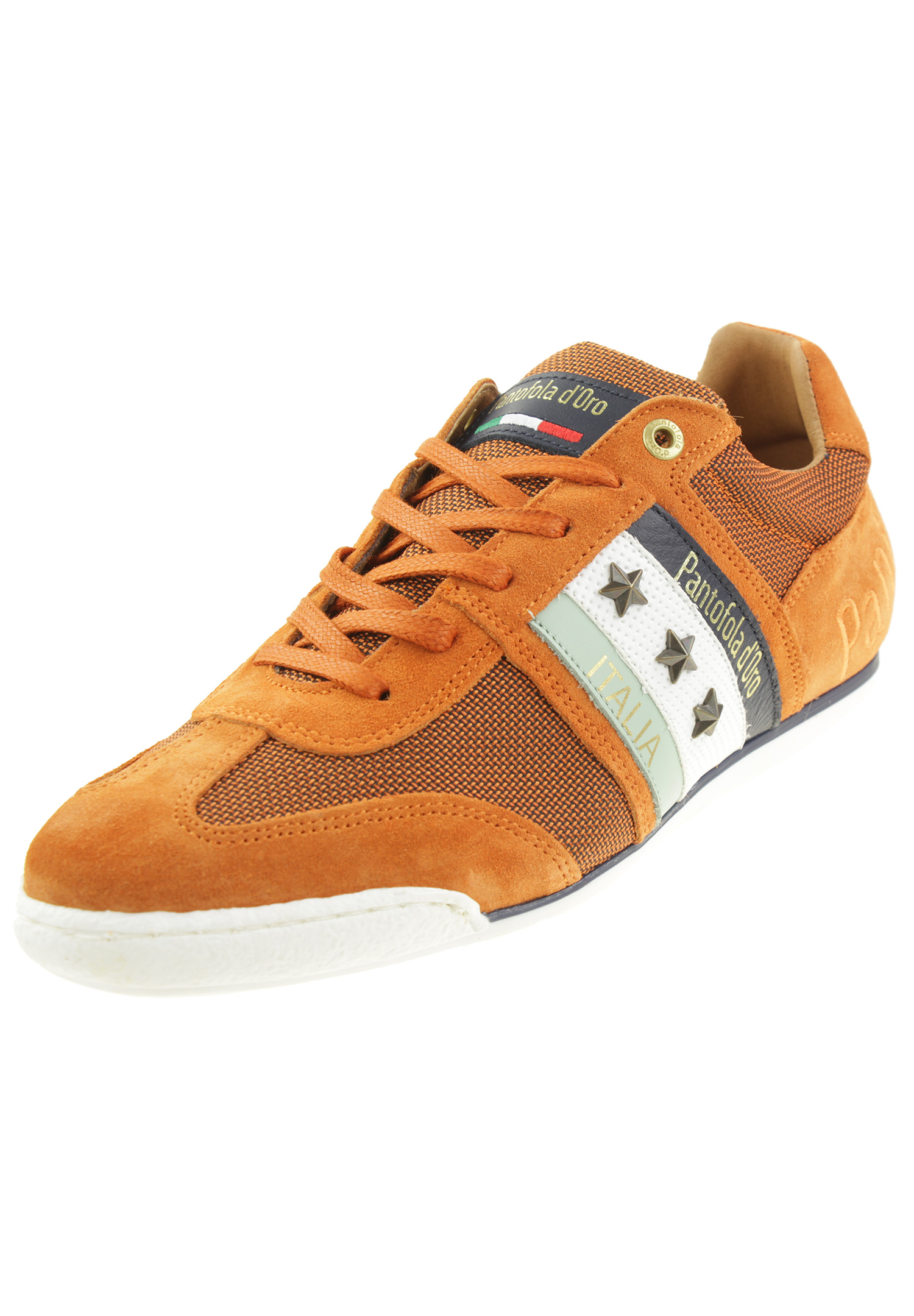 Pantofola d' Oro IMOLA CANVAS UOMO LOW Herren Leder Sneaker 10221036 orange Pantofola d' Oro IMOLA CANVAS UOMO LOW Herren Leder Sneaker 10221036 orange von Pantofola D'Oro